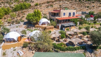 Bodrum Gündoğan'da Satılık 4.200 m2 Arsa içinde Tam Müstakil Villa