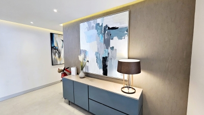 Bodrum Gümüşlükte Satılık Güvenlikli Denize Sıfır Sitede Manzaralı Daire