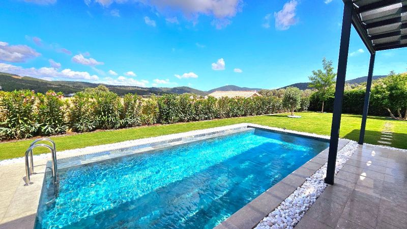 Bodrum Kızılağaçta Satılık Tek Katlı Doğa Manzaralı Özel Havuzlu Müstakil Villa