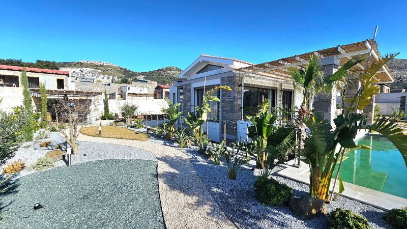 Bodrum Gümüşlükte Satılık Özel Havuzlu Müstakil villa