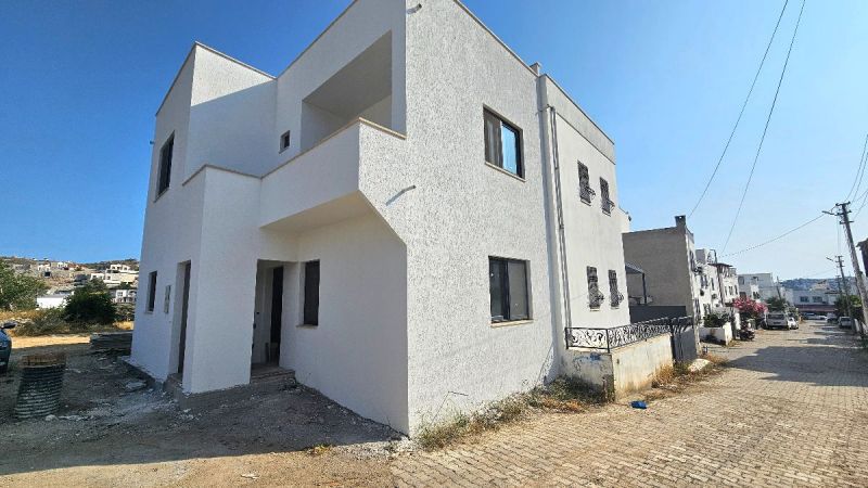 Bodrum Gümüşlük Merkezde Satılık Yapım Aşamasında 2+1 ikiz Dubleks