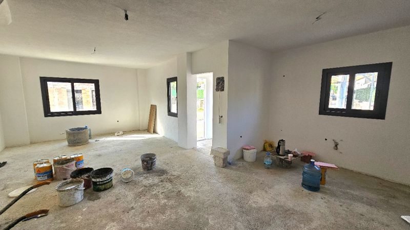 Bodrum Gümüşlük Merkezde Satılık Yapım Aşamasında 2+1 ikiz Dubleks