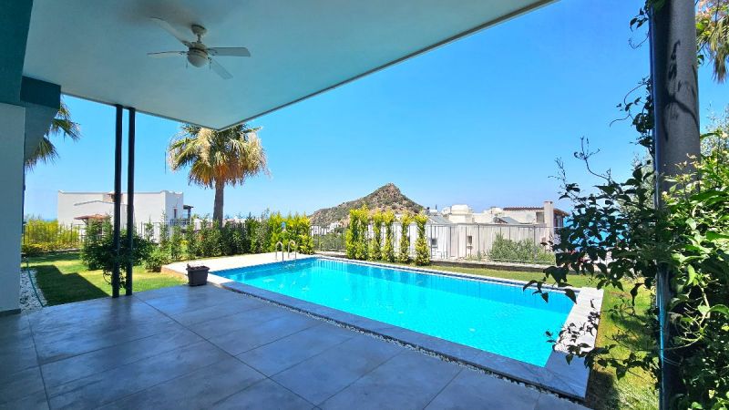 Bodrum Gündoğanda Satılık Tek Katlı 3+1 Müstakil Villa