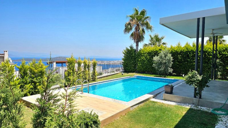 Bodrum Gündoğanda Satılık Tek Katlı 3+1 Müstakil Villa