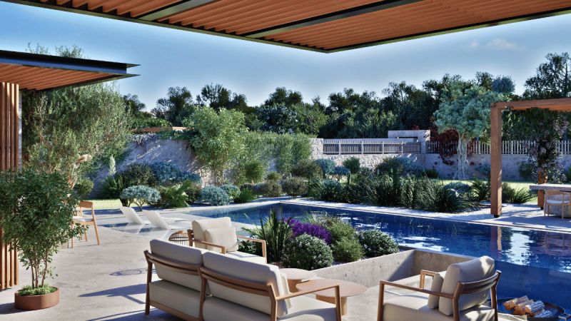 Bodrum Torbada Projeden Satılık özel Havuzlu Geniş Bahçeli 4+1 Müstakil Villalar