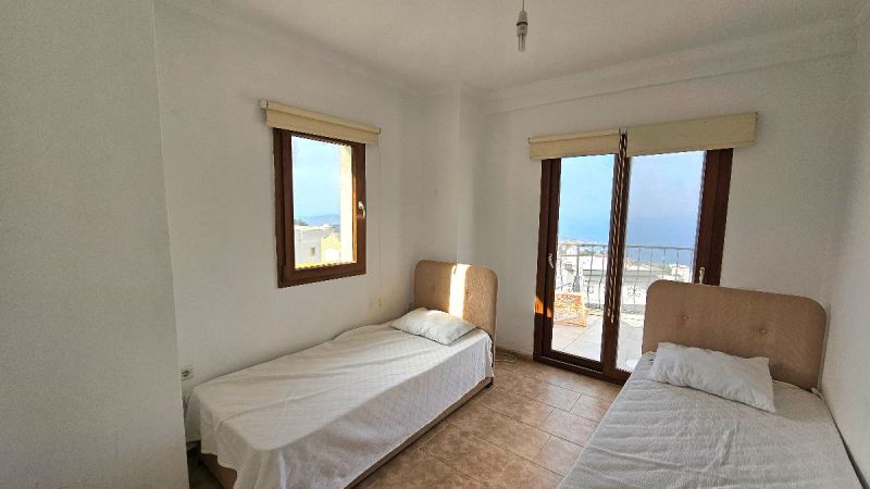 Bodrum Gümüşlükte Satılık Bahçeli Deniz Manzaralı 2+1 Müstakil Villa