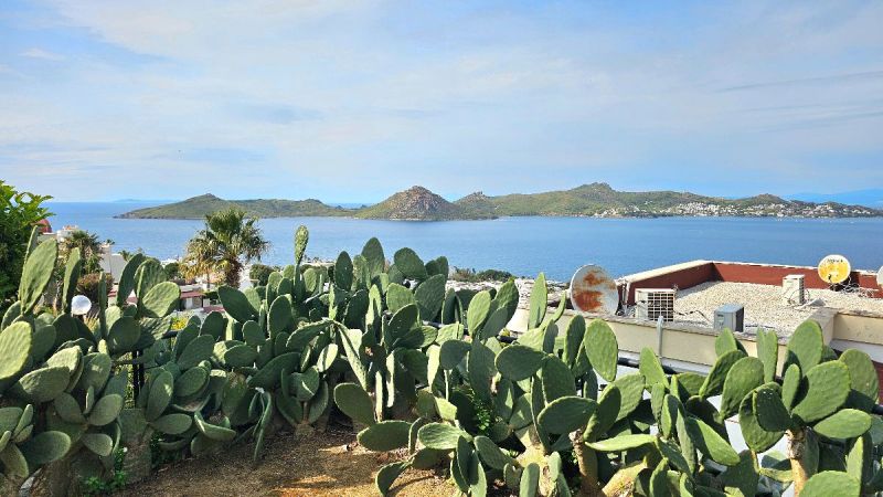 Bodrum Yalıkavakta Satılık Deniz ve Marina Manzaralı 3+1 Dubleks